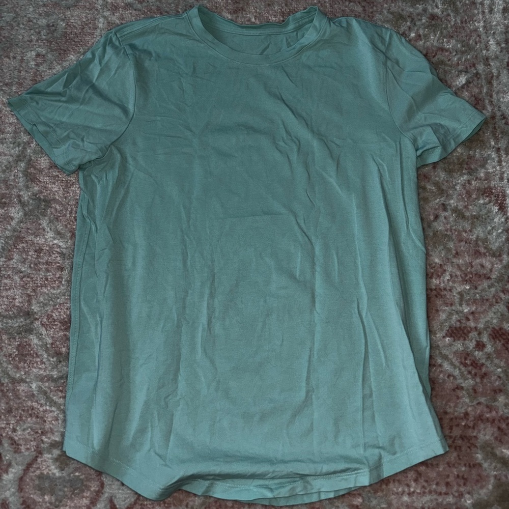 Lululemon Wild Mint cotton tee